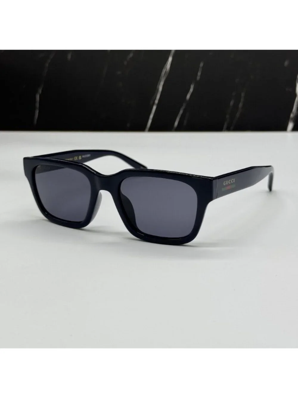 New Gucci GG1857SK 003 Black Square Men Sunglasses